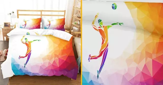 parure-lit-artistique-handball