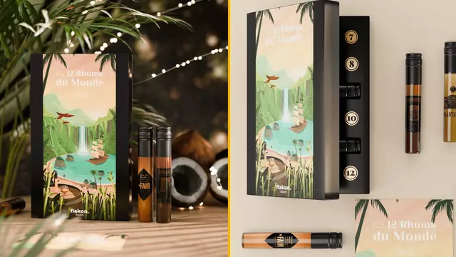 FLAKON-CALENDRIER-DE-LAVENT-RHUM