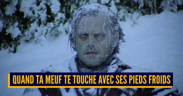 une pied froid