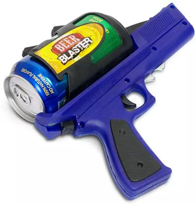 beer blaster gun