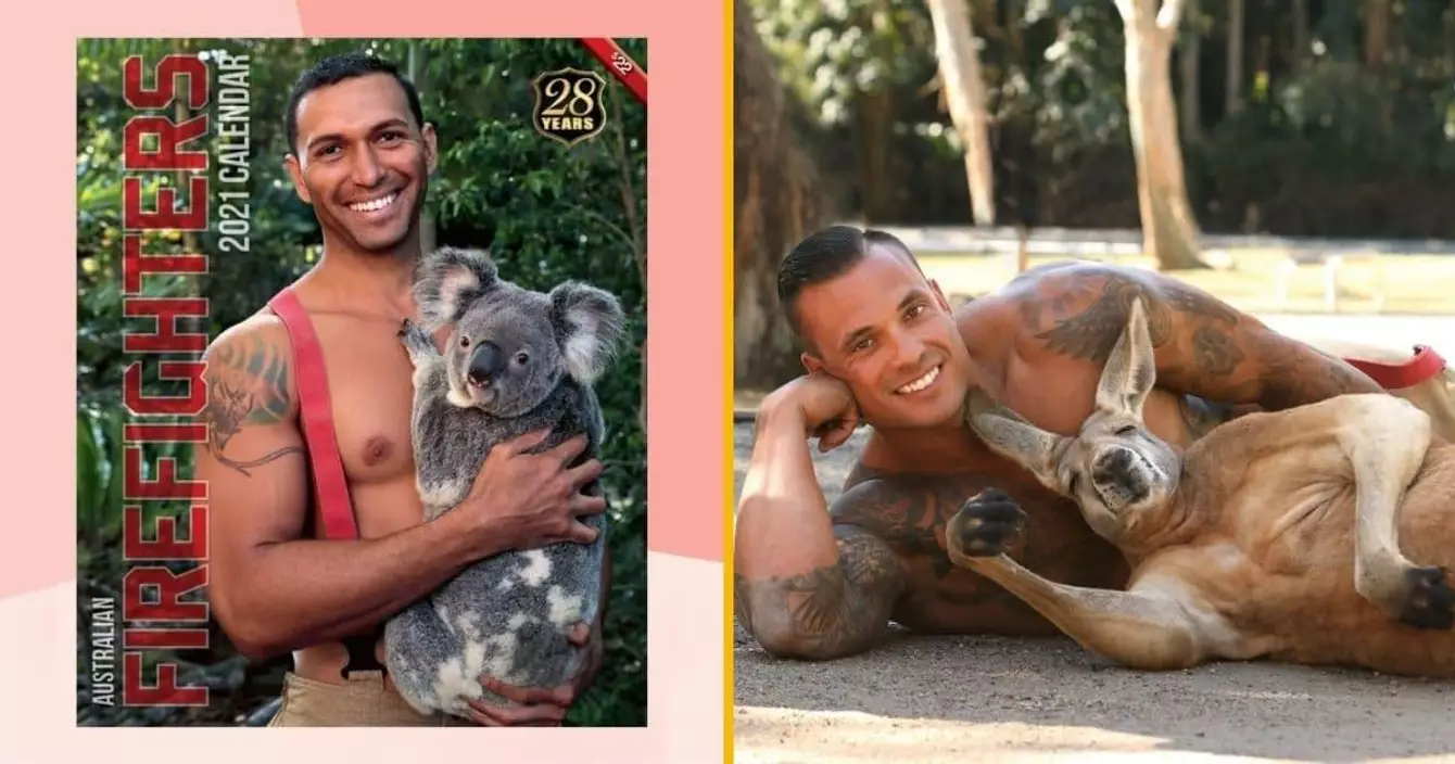 calendrier-pompiers-australiens-animaux