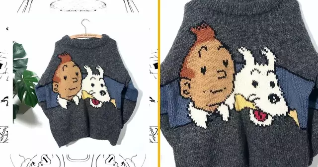 pull-laine-tintin-milou
