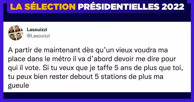 top tweet presidentielles 2