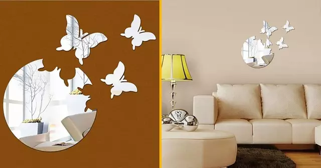 miroir-autocollant-papillons