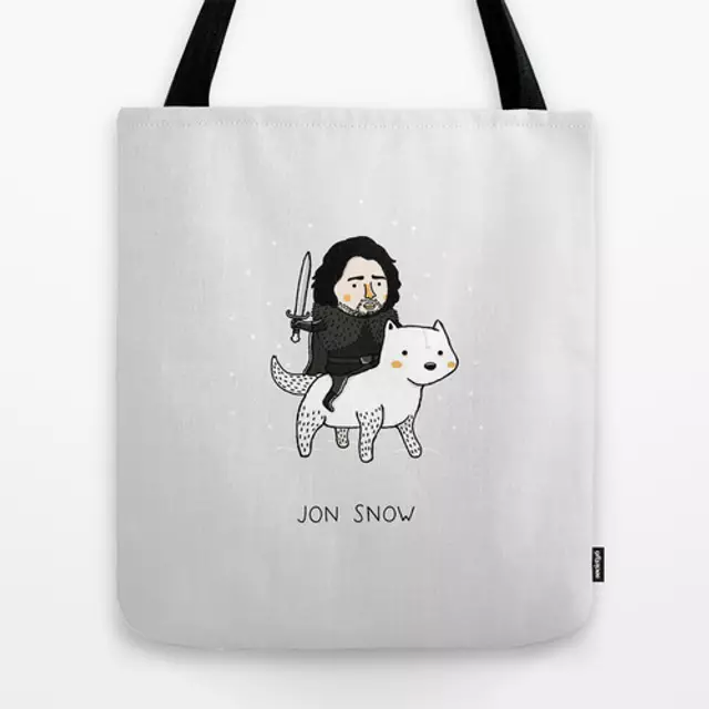 jon-snow-tote-bag