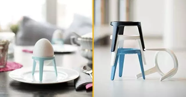 coquetier-design-trepied