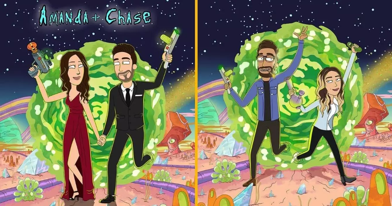 portrait-personnalise-version-rick-morty