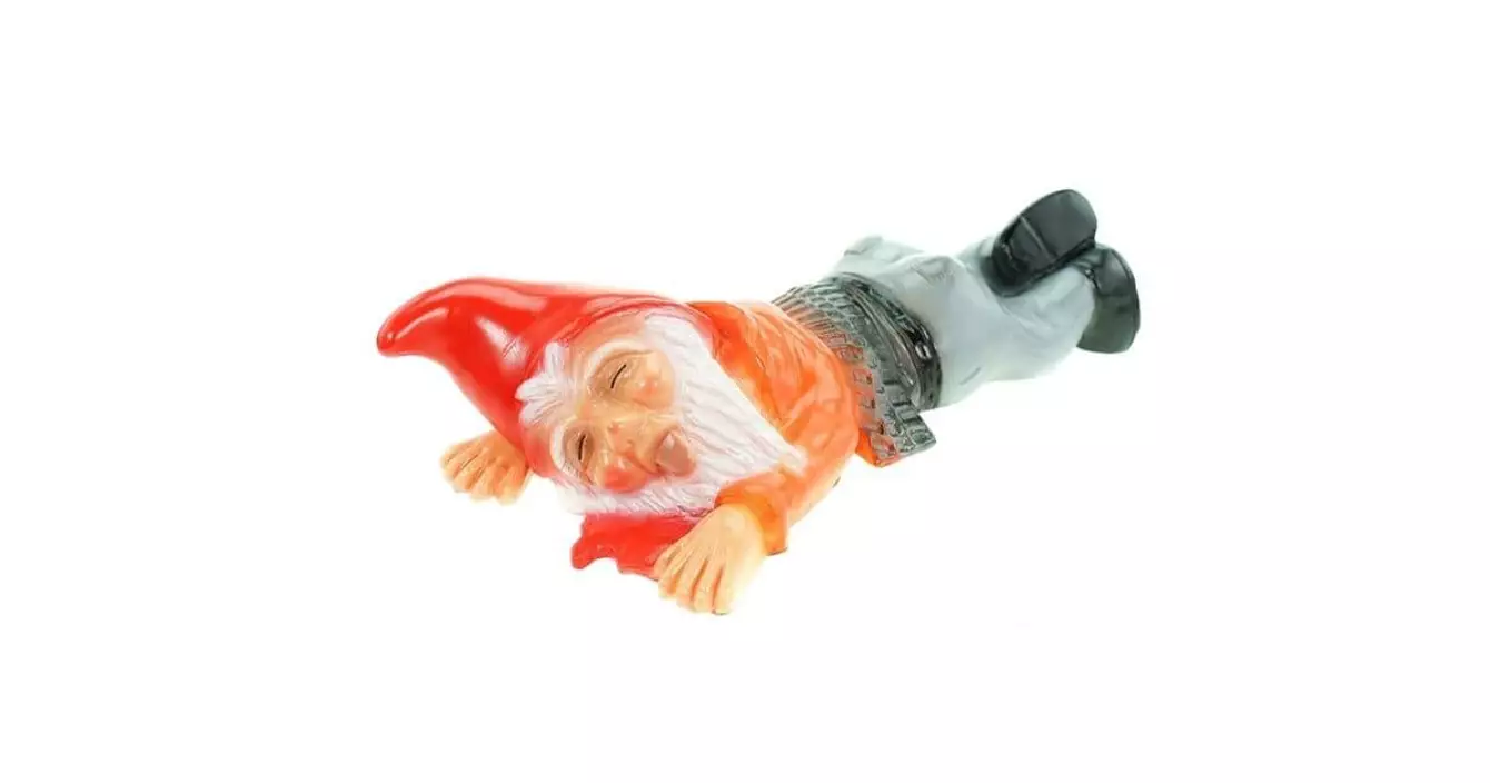 nain-jardin-ecrase-voiture