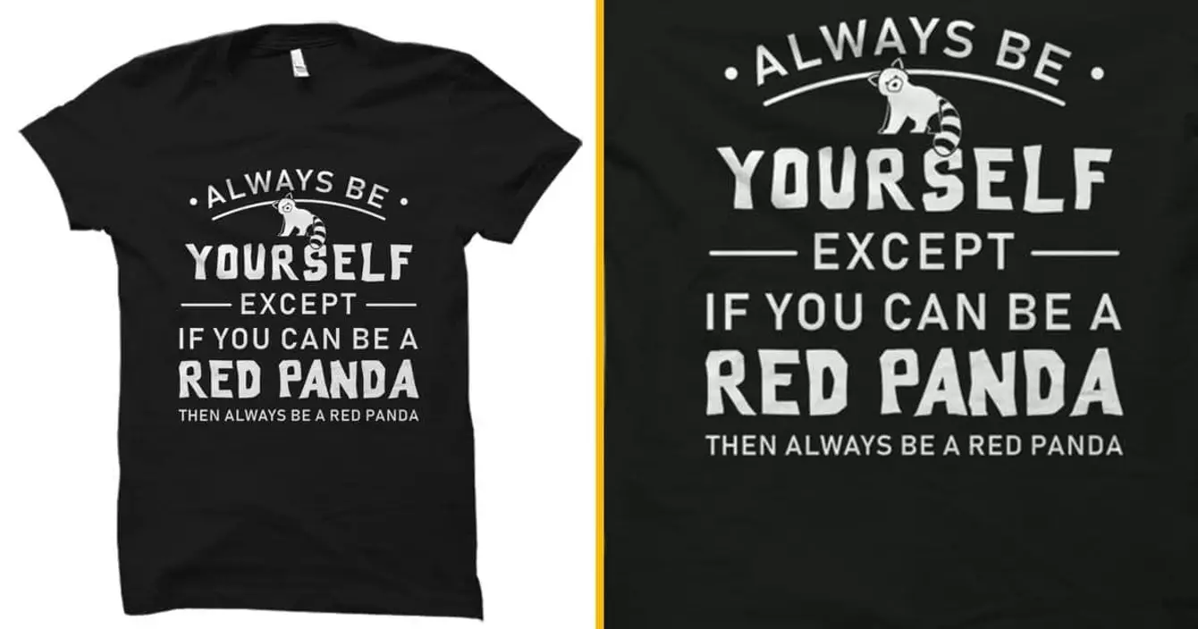 t-shirt-panda-roux