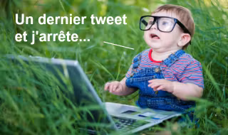 little boy with a laptop