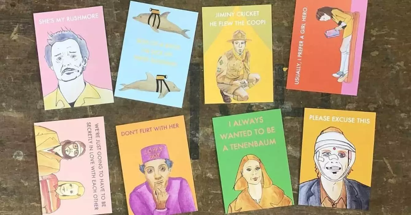 ensemble-cartes-postales-wes-anderson