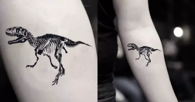 tatouage-squelette-dinosaure