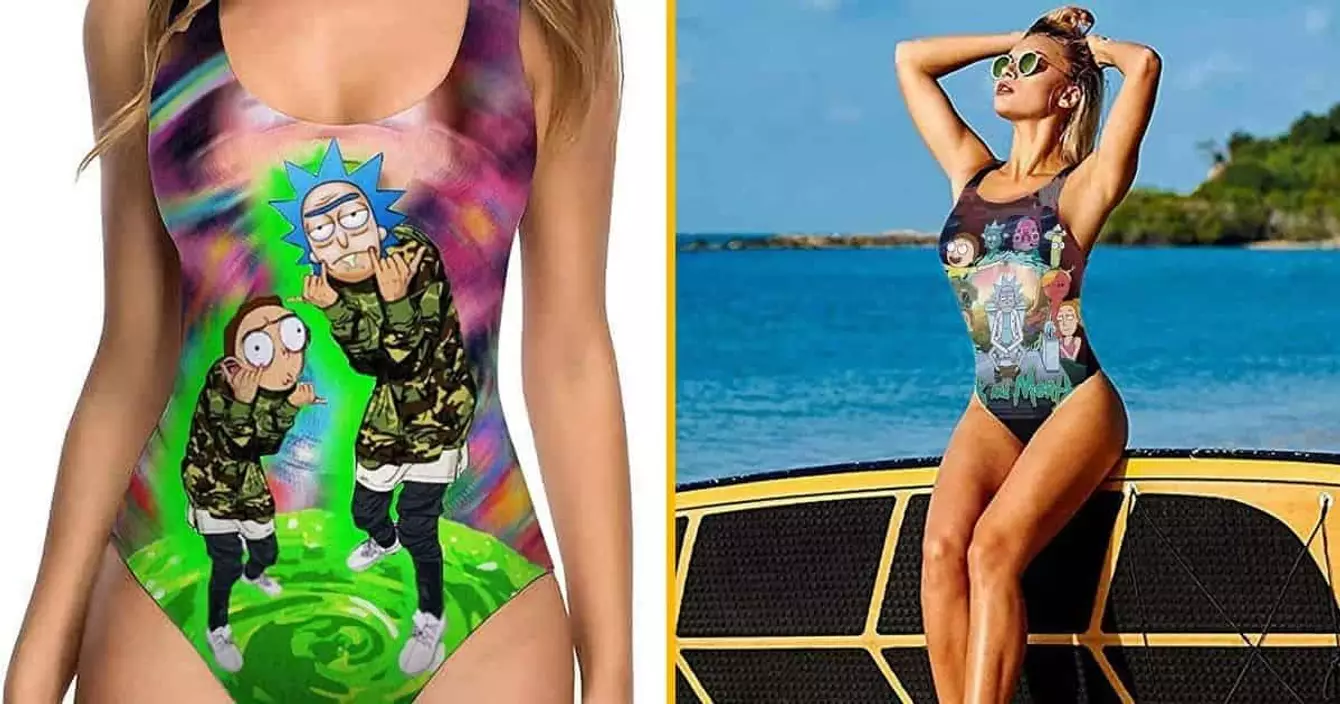 maillot-bain-rick-et-morty