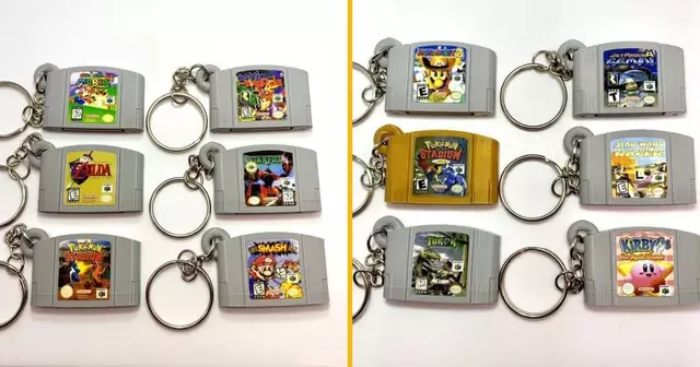 porte-clé-nintendo-64