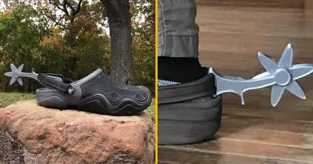 eperons-crocs-cow-boy