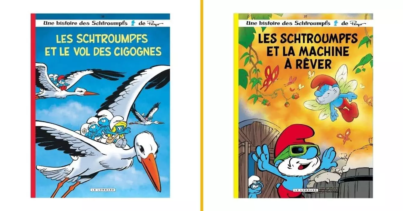 bandes-dessinées-schtroumpfs