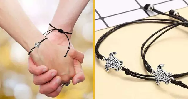 bracelet-couple-tortue