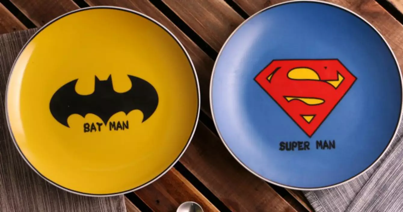 assiette super hero