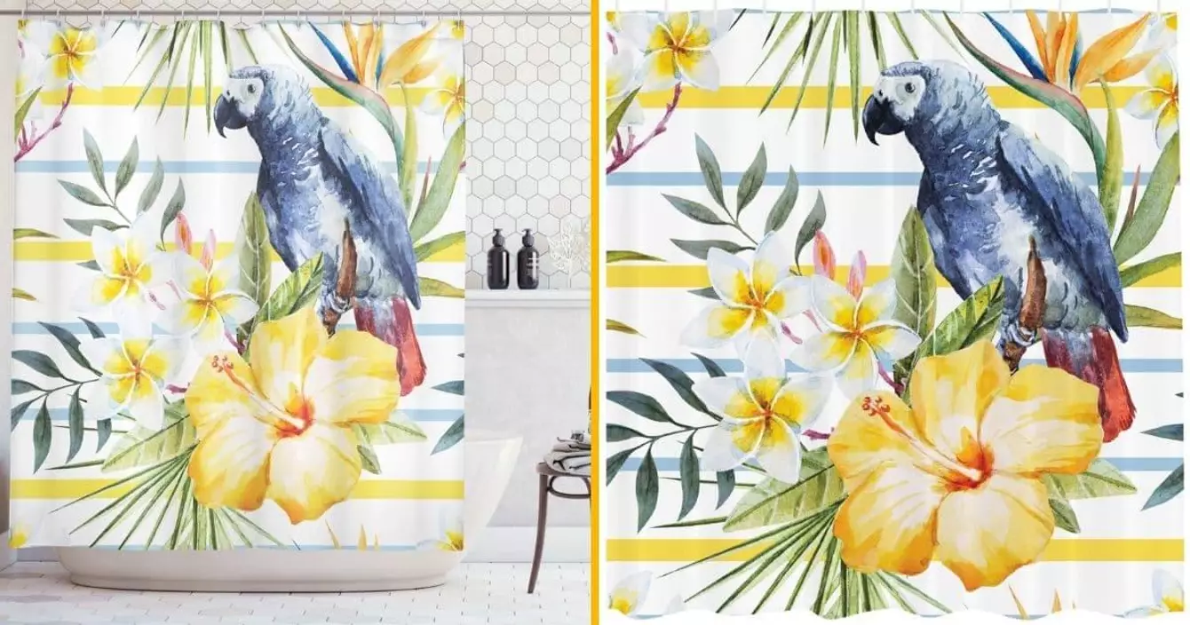 rideau-douche-perroquet
