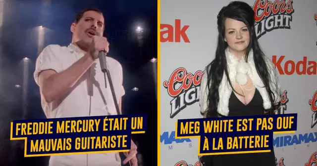 top musicien mauvais