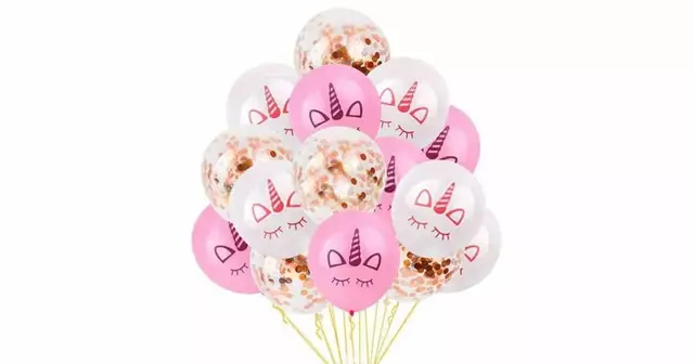 lot-ballon-confettis-licorne