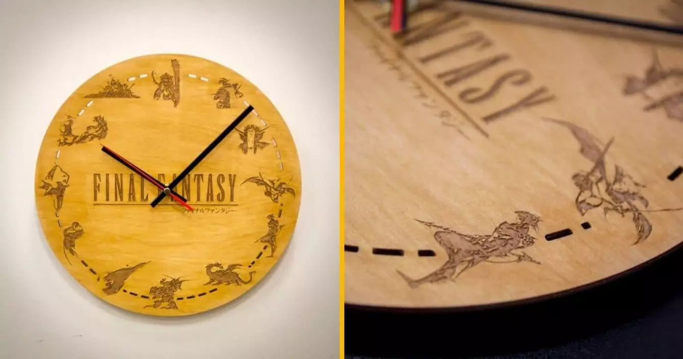 horloge-bois-final-fantasy