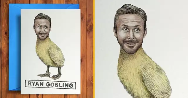 carte-voeux-ryan-gosling-canard