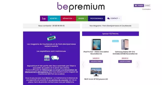 be-premium-site-revente-reparation-high-tech