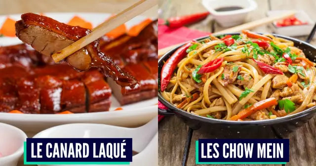 plats chinois
