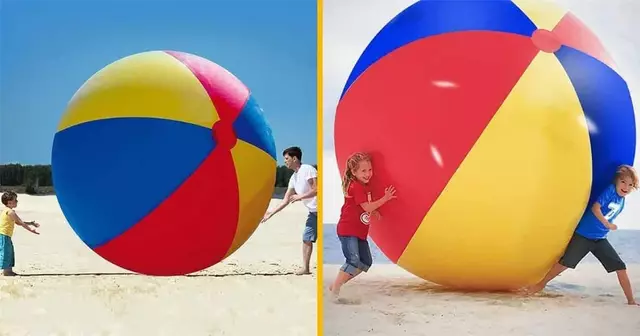 balle-plage-geante-gigantesque