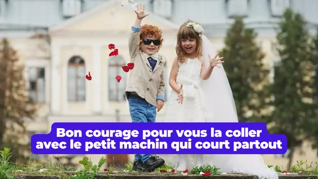 Enfants à un mariage