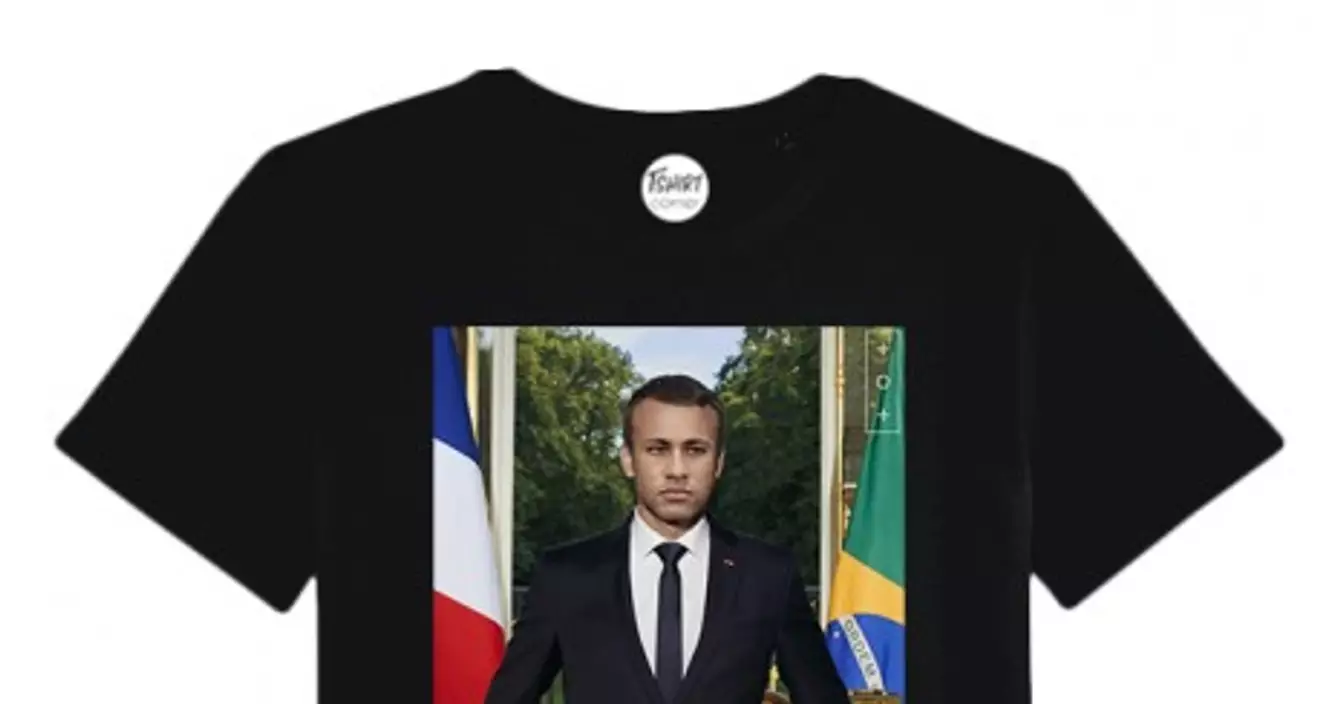 neymar-macron-tshirt-homme