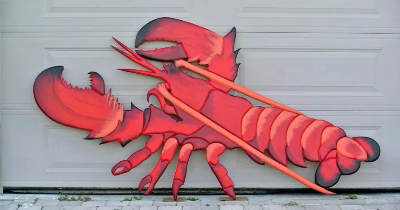 panneau-bois-geant-homard