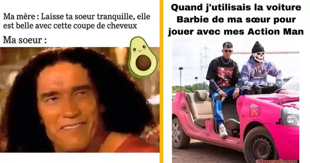 top memes soeurs