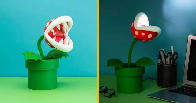 lampe-plante-pirahna-mario