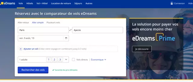 site-compare-meilleures-offres-voyages-edreams