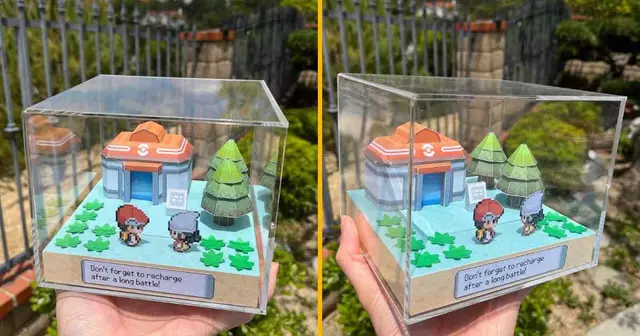 diorama-pokemon-center