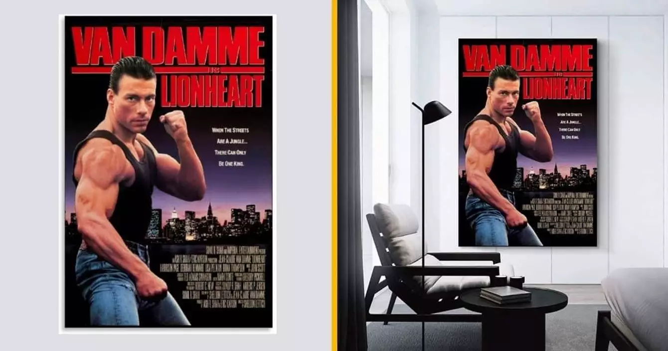 un-poster-de-jean-claude-van-damme
