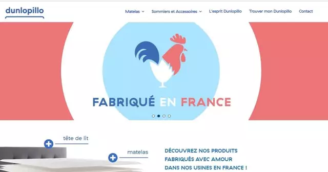 matelas-francais-dunlopillo