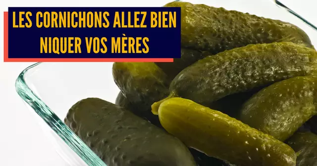 une cornichon