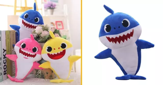 peluche-bebe-requin-chante