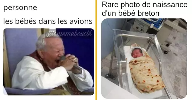 top memes bébés