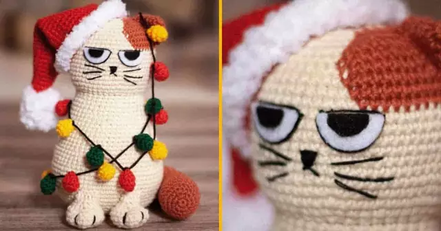 modele-crochet-grumpy-cat-noel