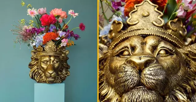 pot fleur lion clarence