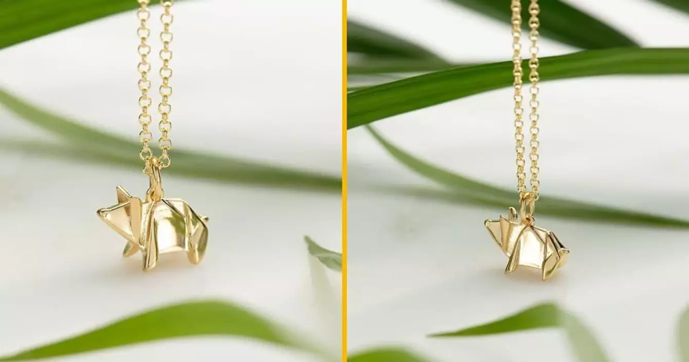 collier-cochon-origami