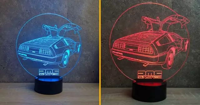 lampe-led-delorean