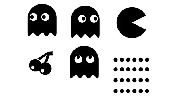 sticker-pac-man
