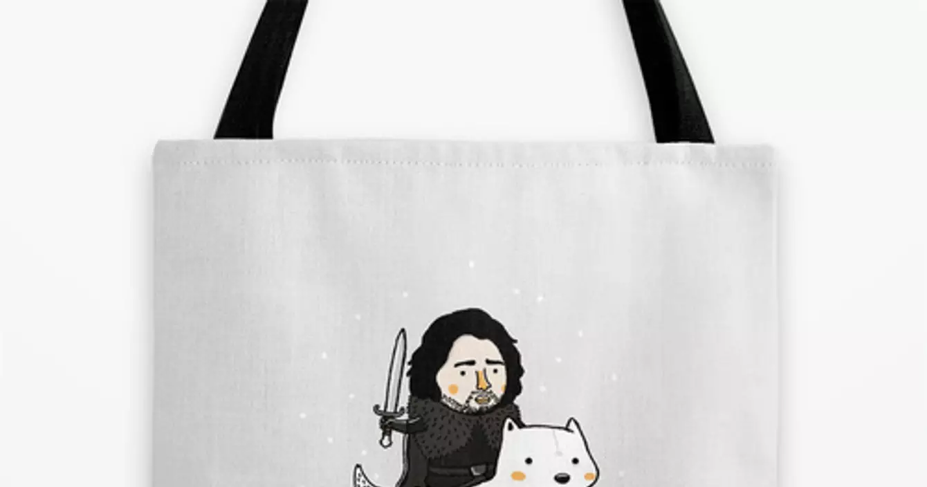 jon-snow-tote-bag