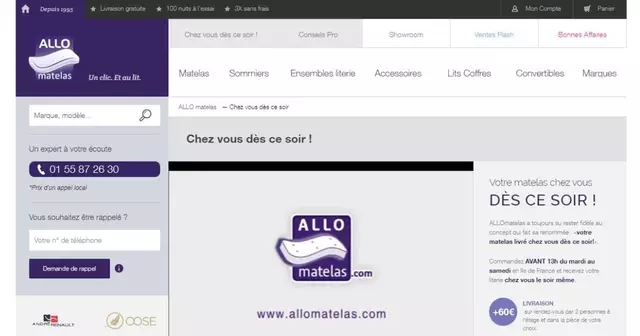 site-acheter-matelas-allomatelas
