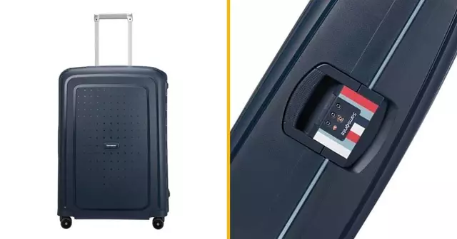 valise-samsonite-bleu